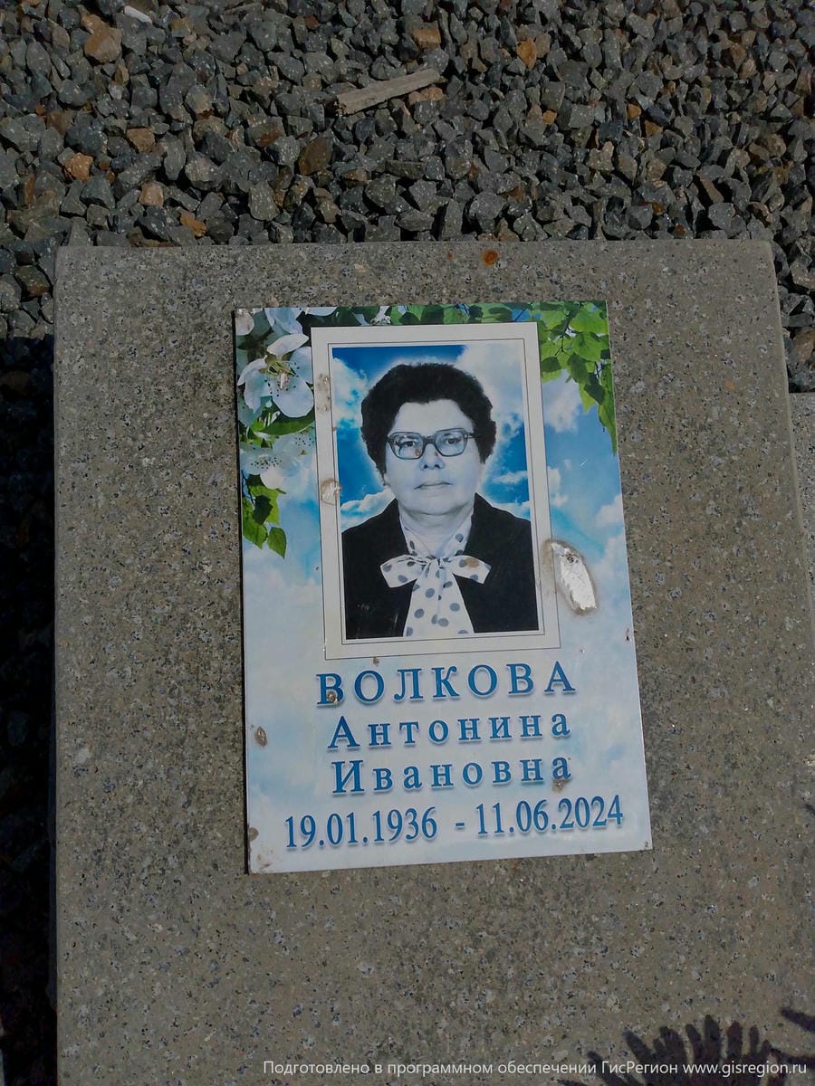 Волкова Антонина Ивановна