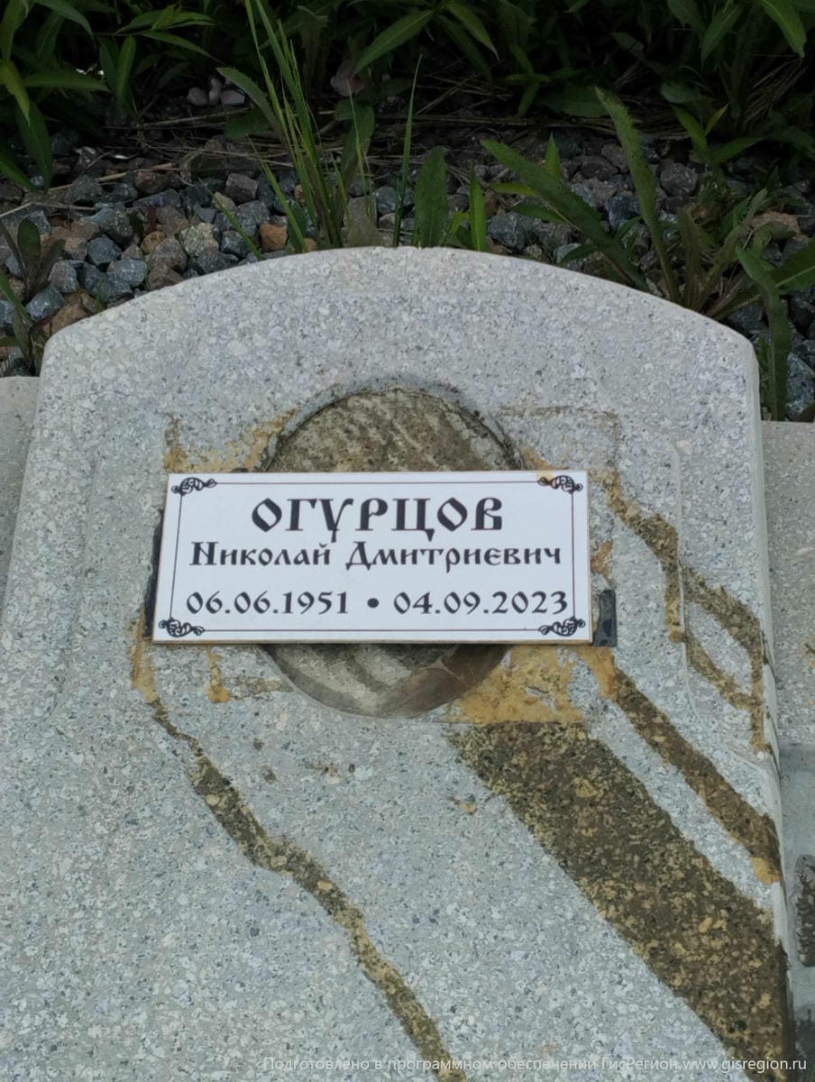 Огурцов Николай Дмитриевич