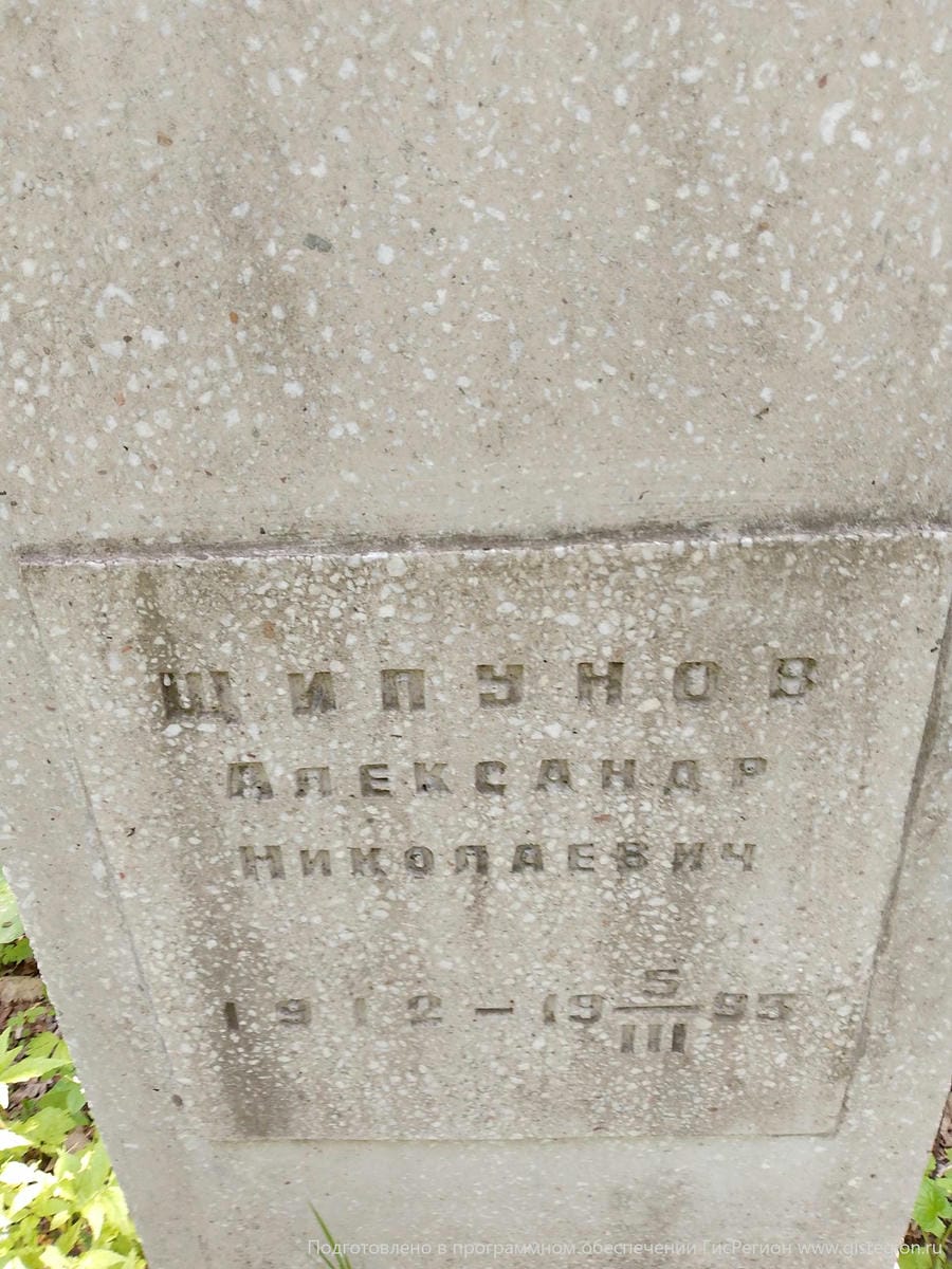 Щипунов Александр Николаевич