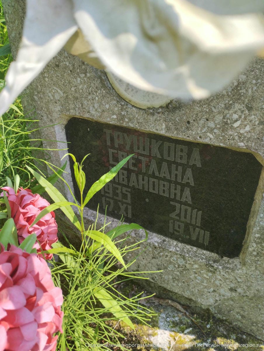 Трушклва Светлана Ивановна