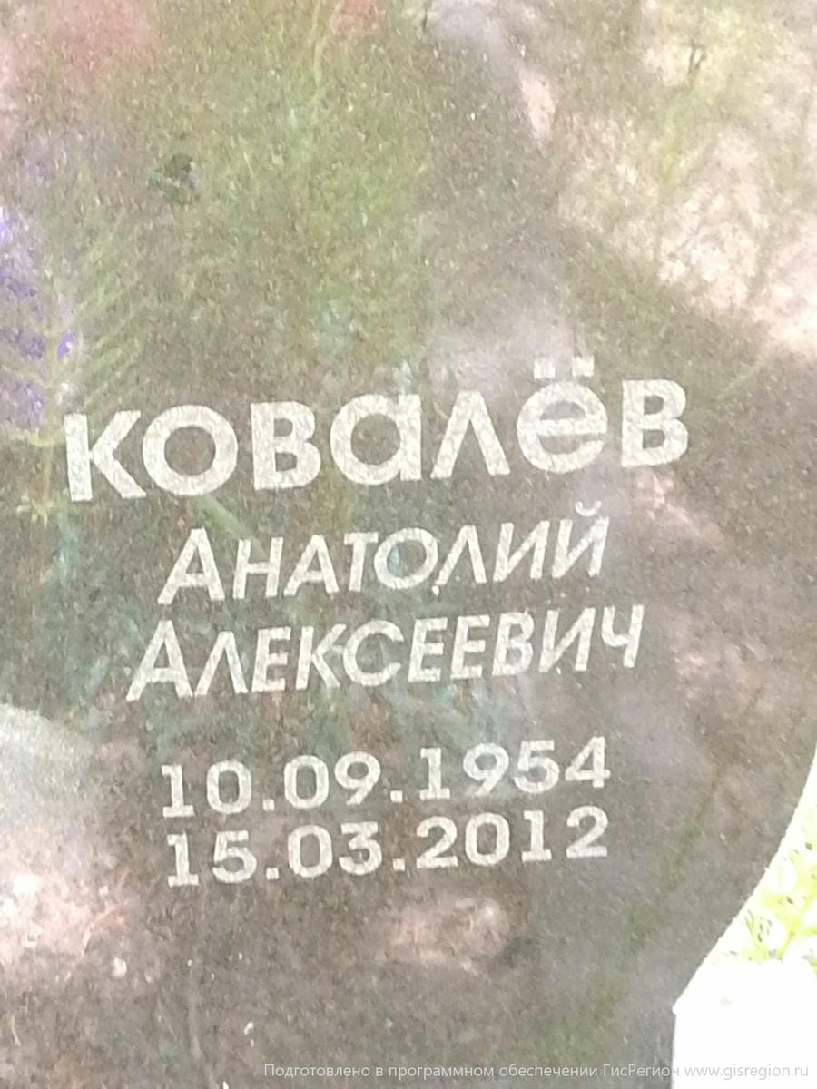 Ковалёв Анатолий Алексеевич