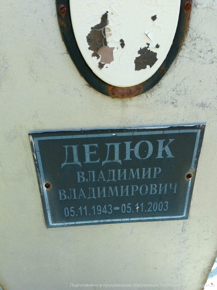 Дедюк Владимир Владимирович