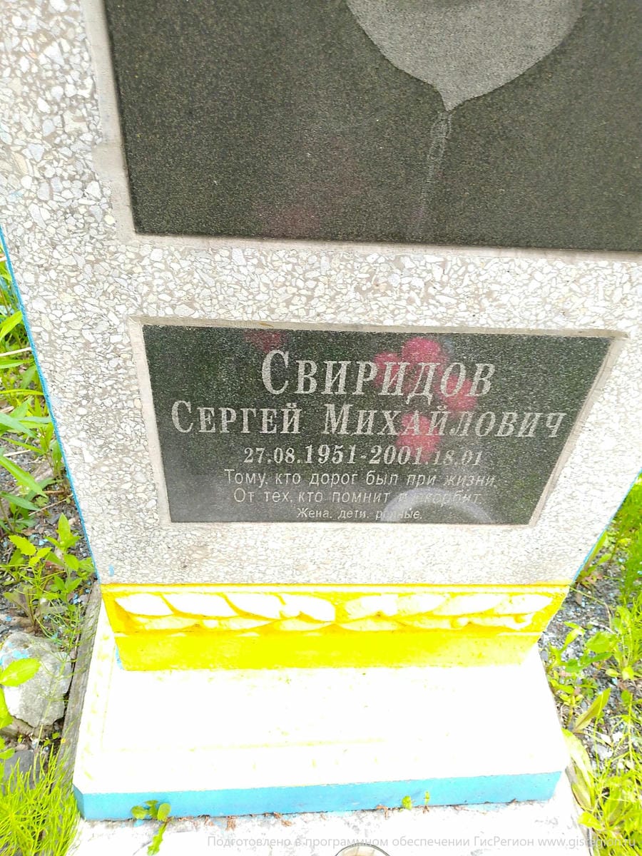 Свиридов Сергей Михайлович