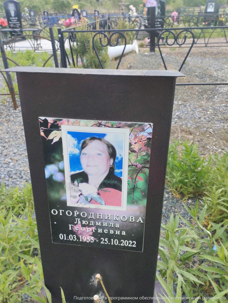 Огородникова Людмила Георгиевна