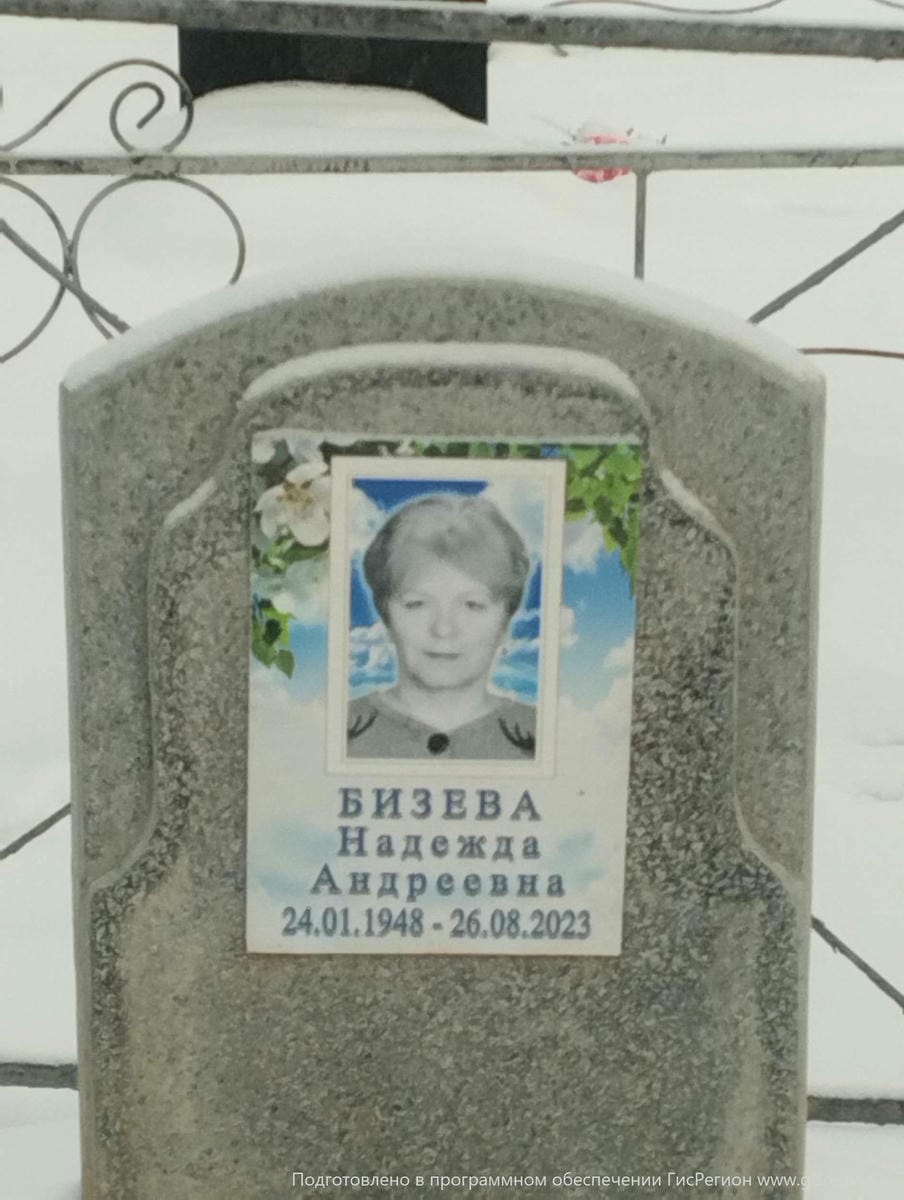 Бизева Надежда Андреевна