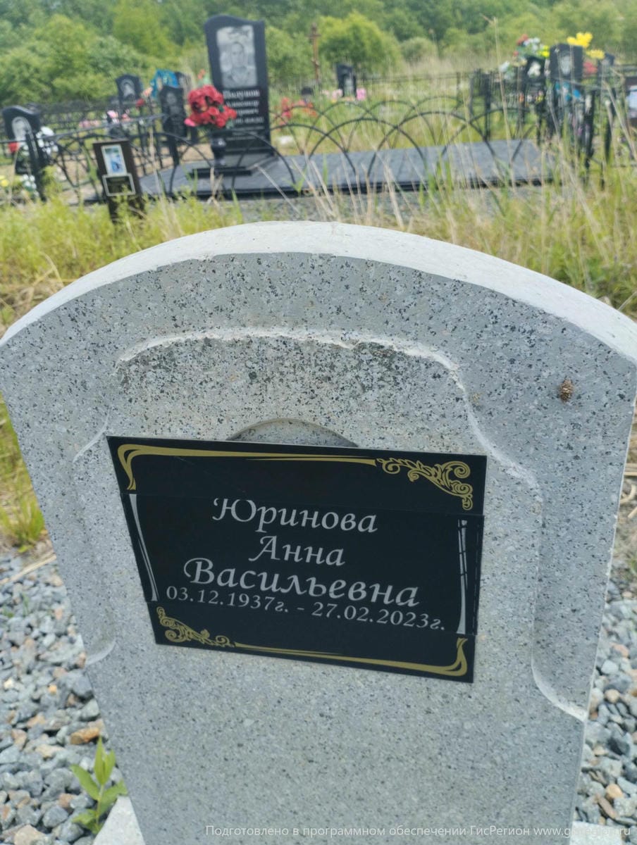 Юринова Анна Васильевна