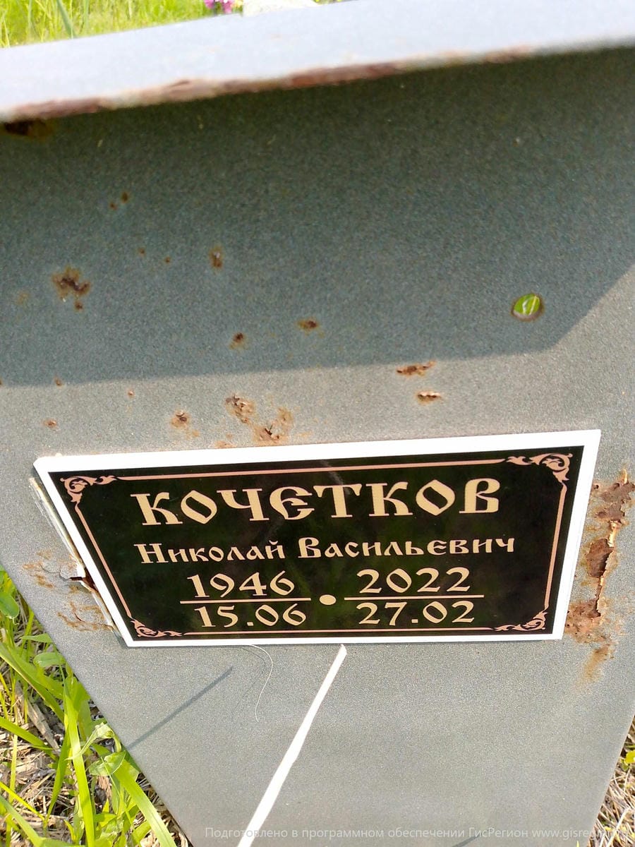 Кочетков Николай Васильевич