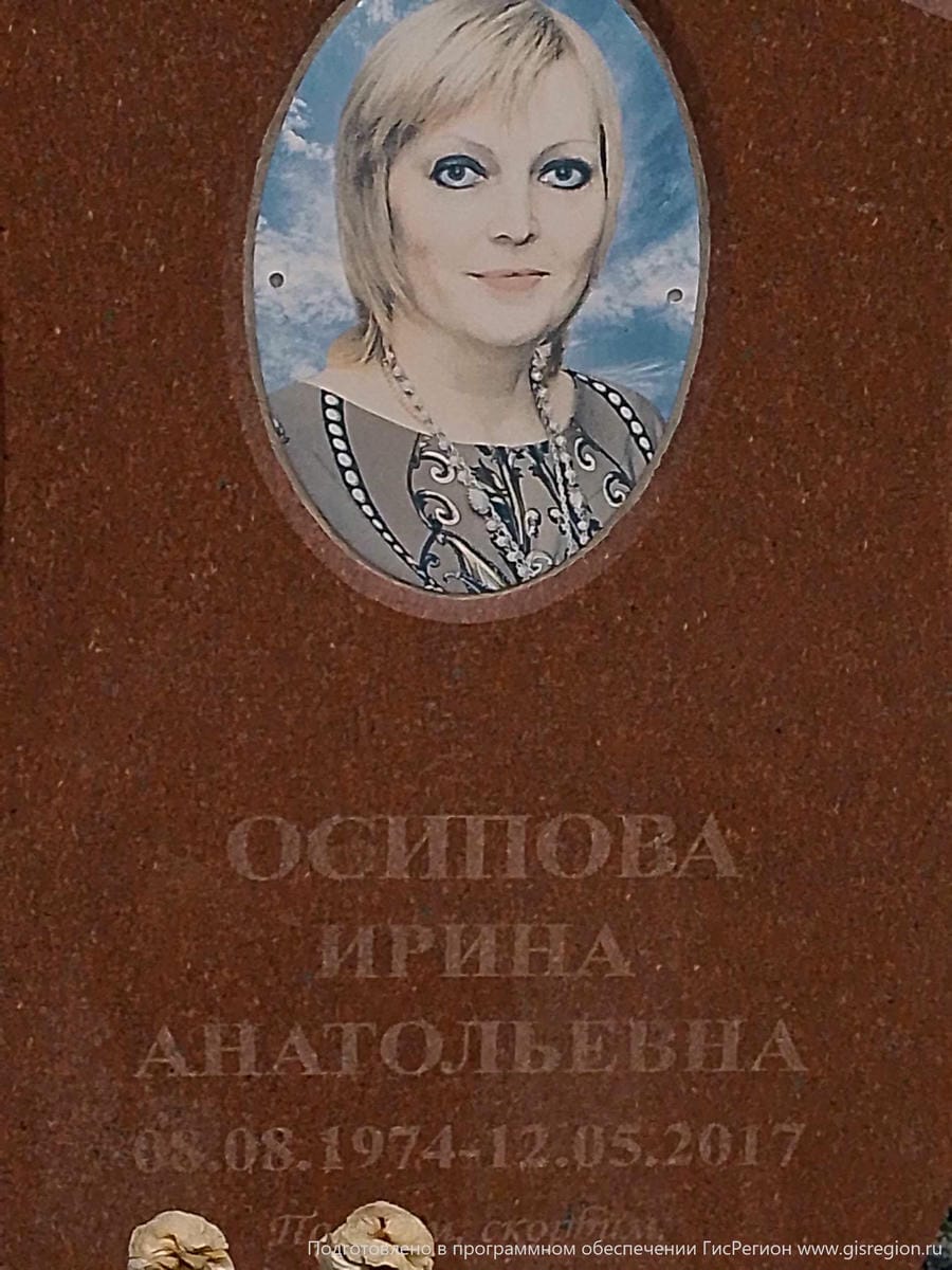 63142615-e233-4efb-a275-33839ab23a7a Осипова Ирина Анатольевна