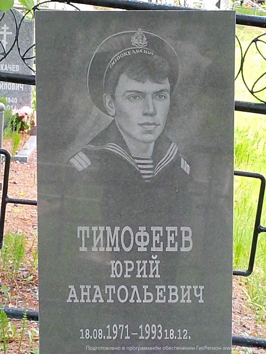 Тимофеев Юрий Анатольевич