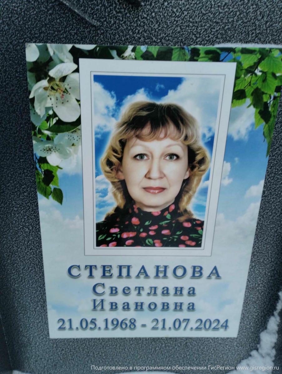 Степанова Светлана Ивановна