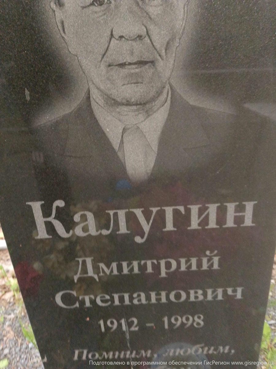 Калугин Дмитрий Степанович