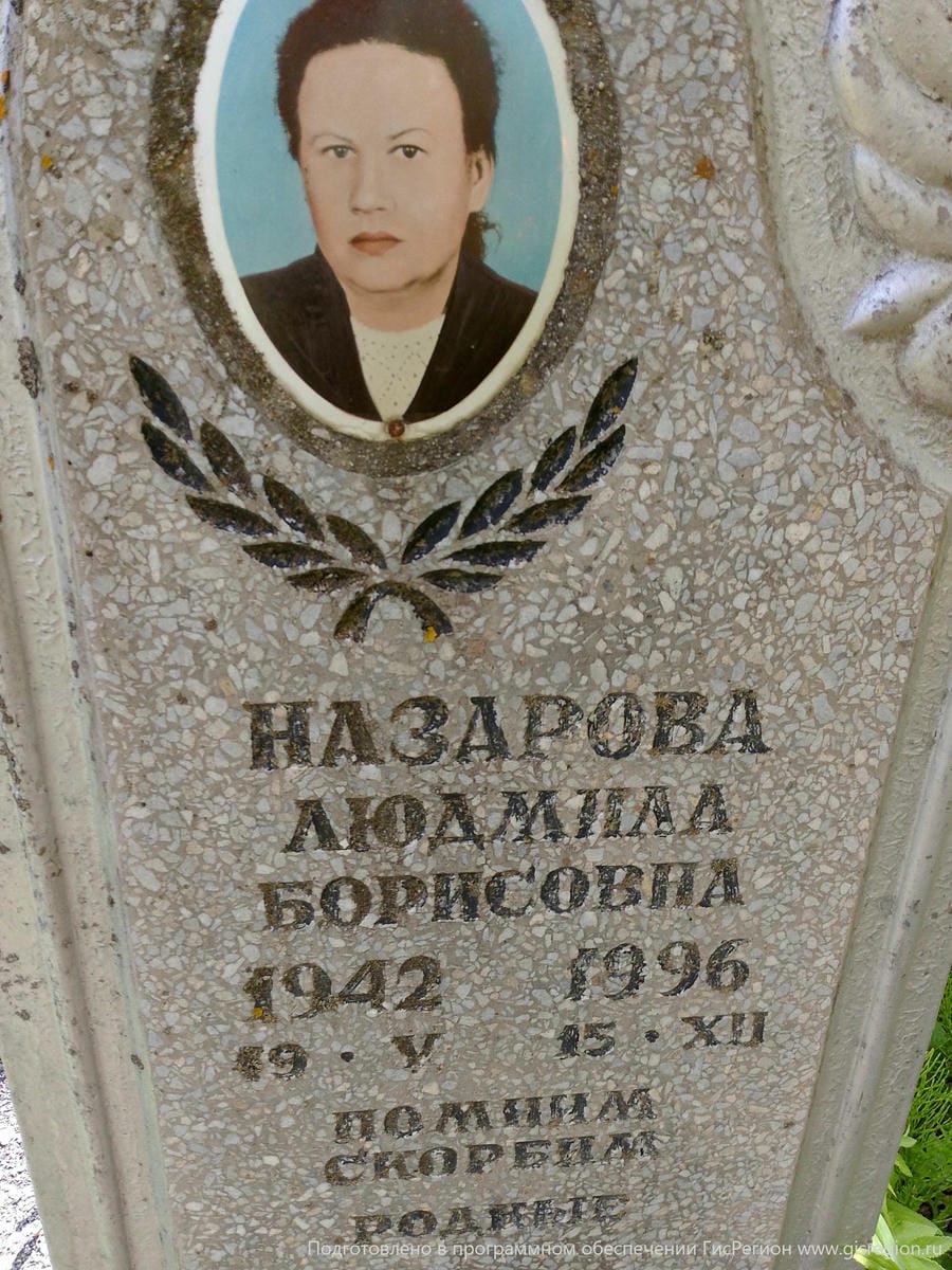 Назарова Людмила Борисовна