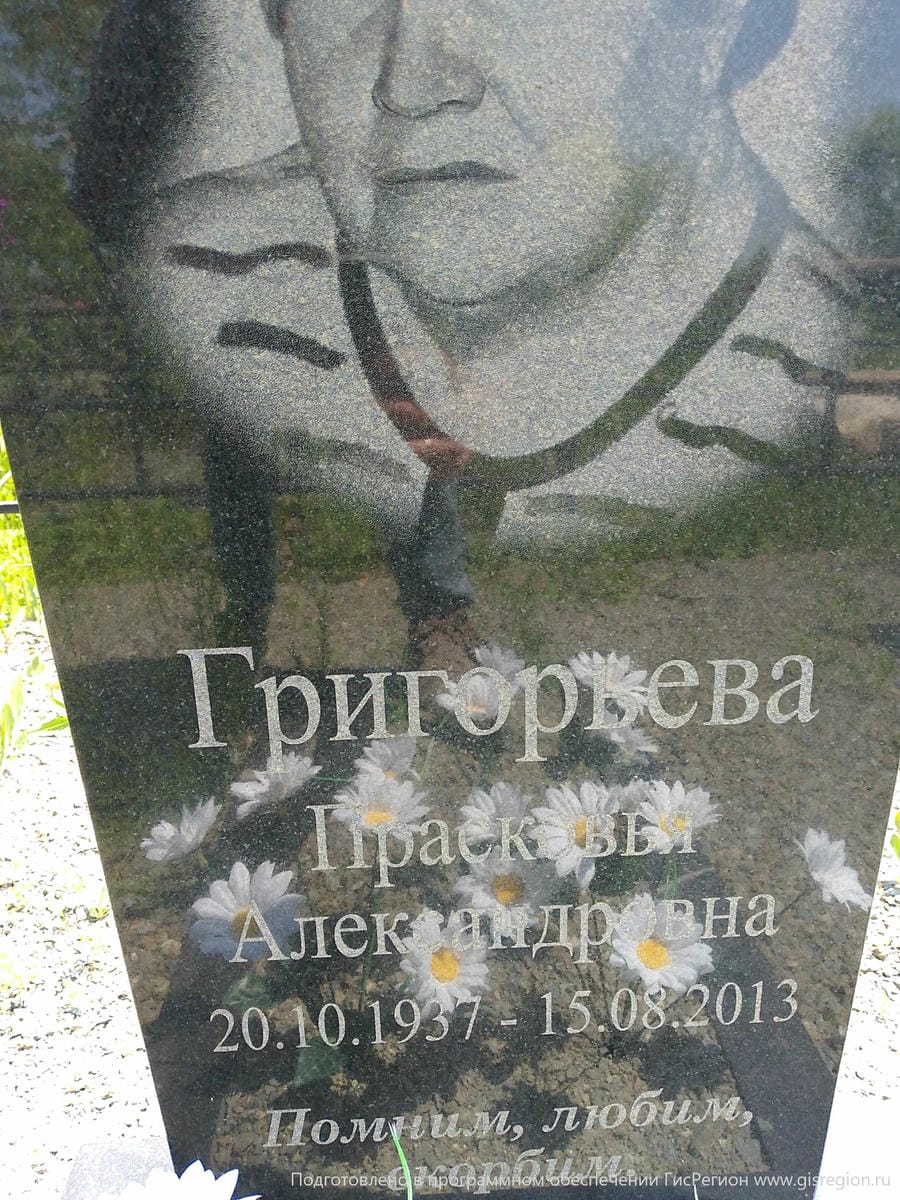 Григорьева Прасковья Александровна