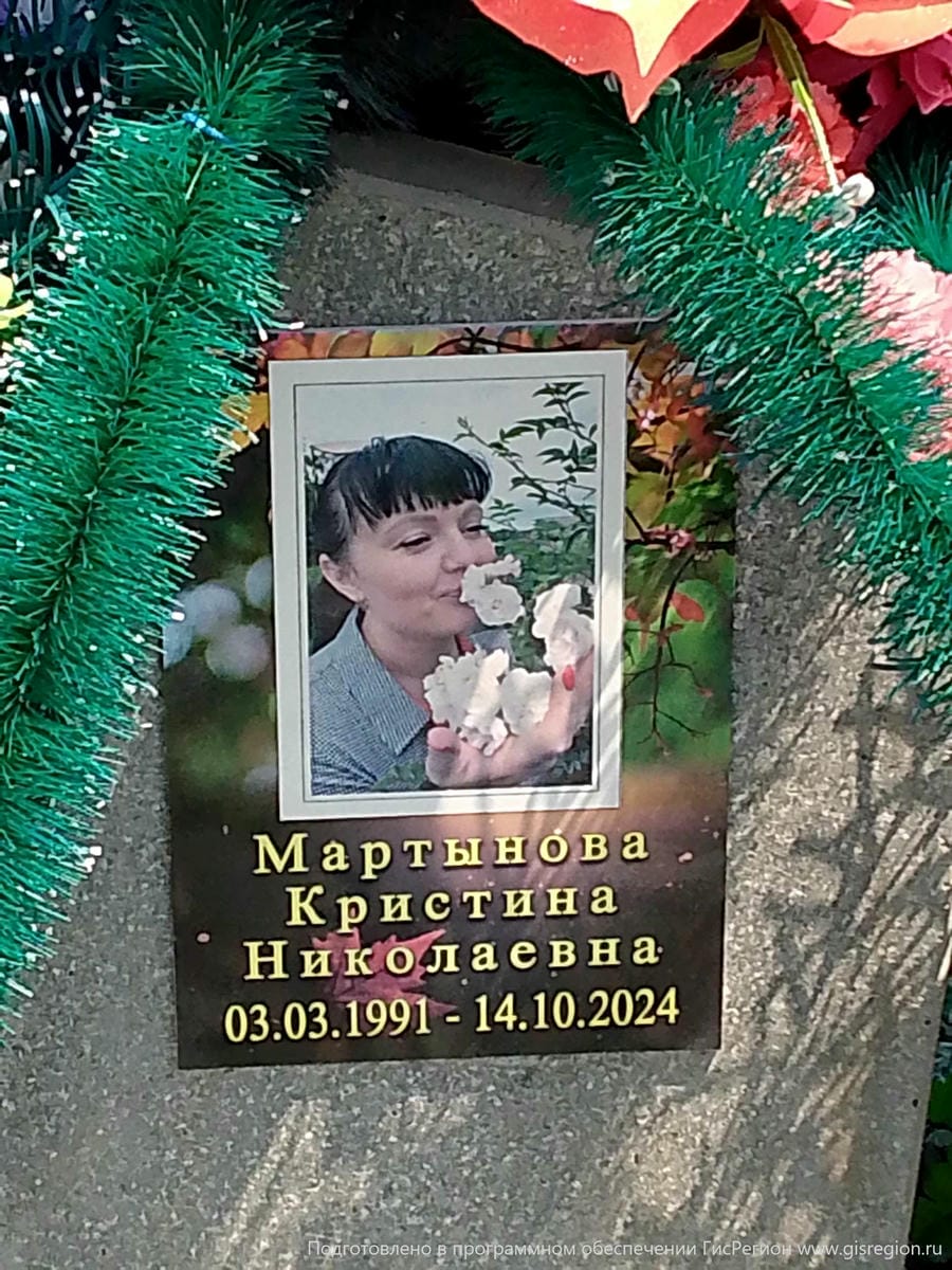 Мартынова Кристина Николаевна