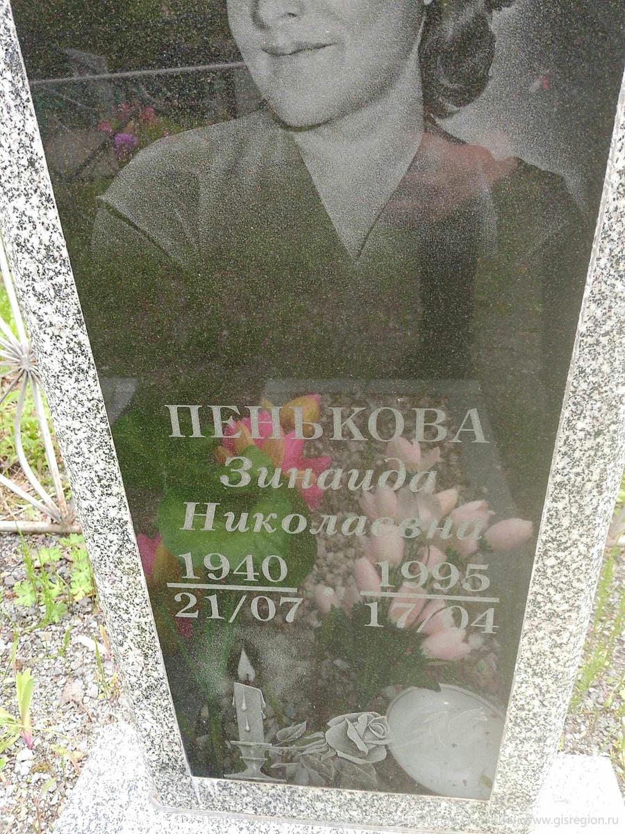 Пенькова Зинаида Николаевна