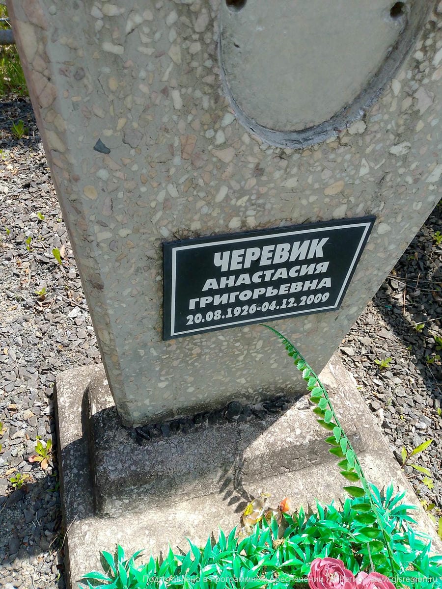 Черевик Анастасия Григорьевна