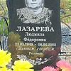 Лазарева Людмила Федоровна