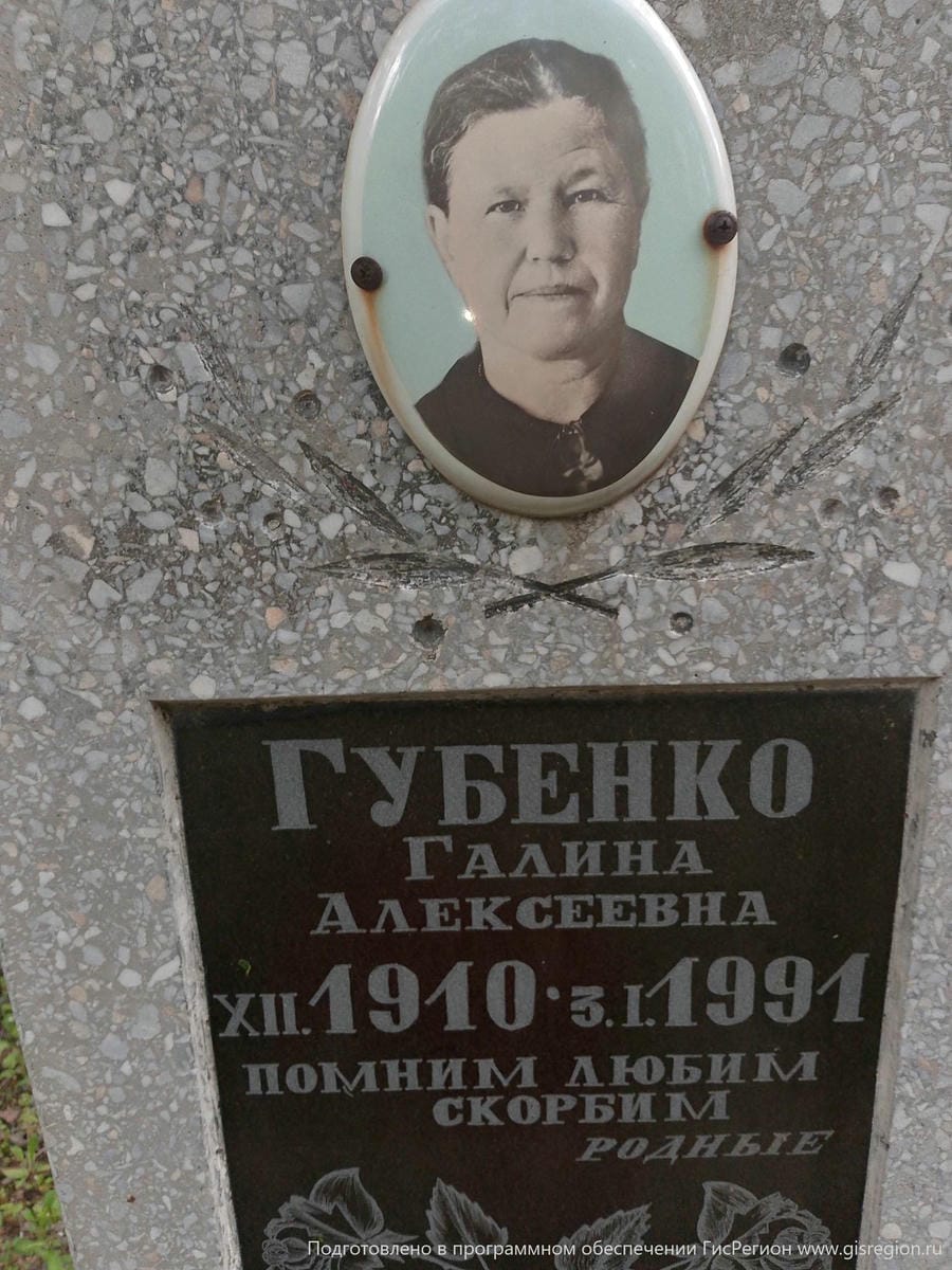 Губенко Галина Алексевна