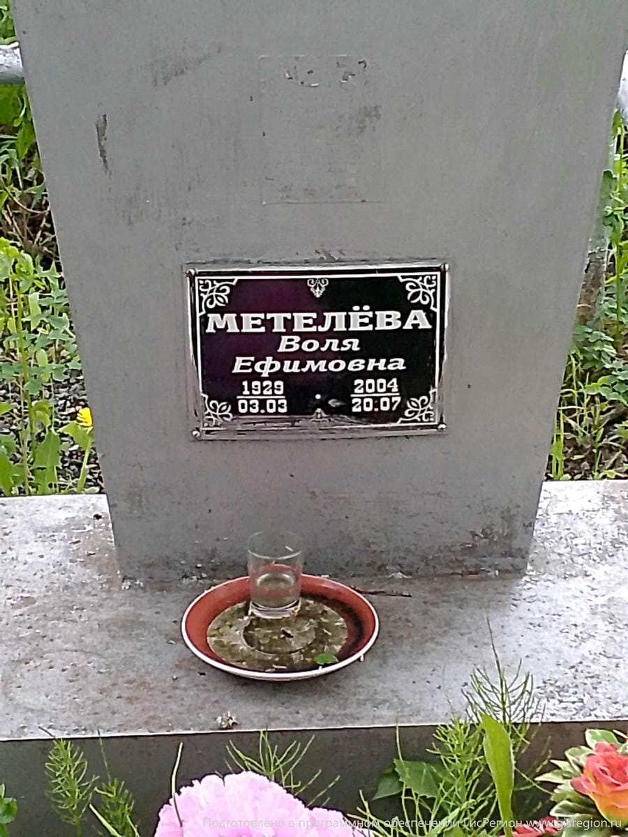 Метелёва Воля Ефимовна