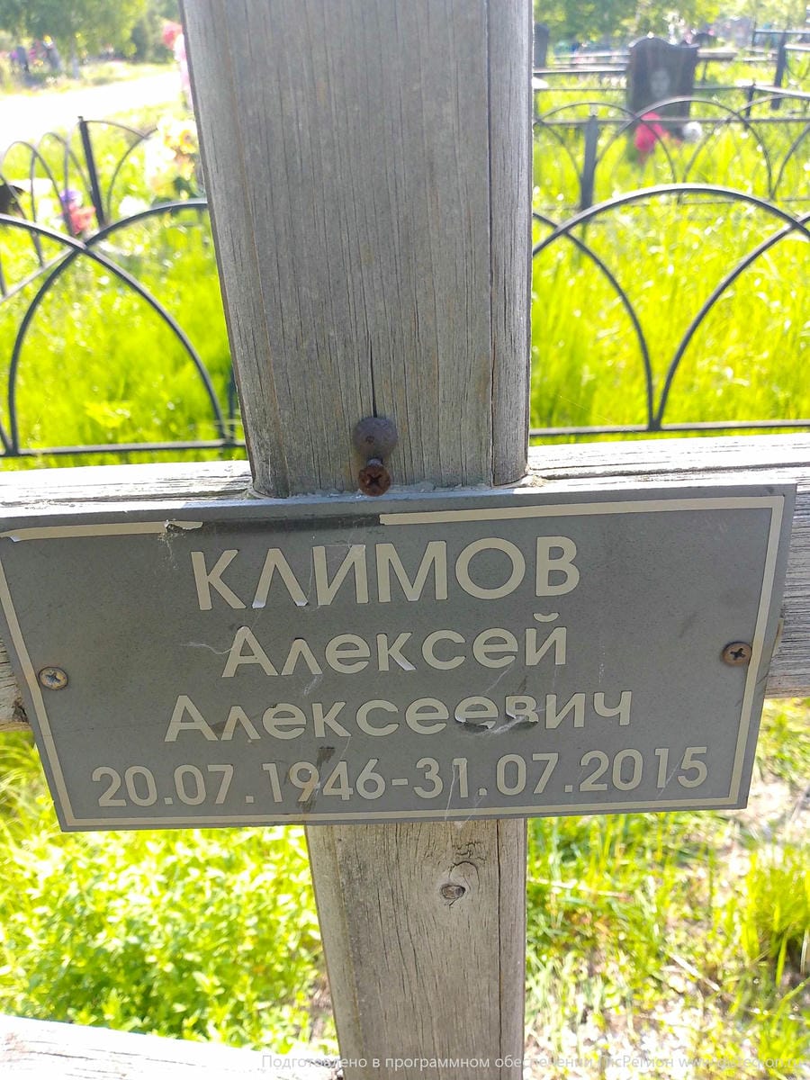 Климов Алексей Алексеевич