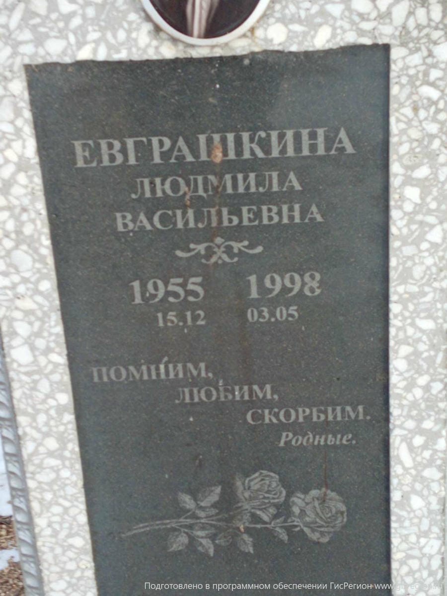 27bcaf15-610c-4592-9ea1-e073d0aae284 Евграшкина Людмила Васильевна