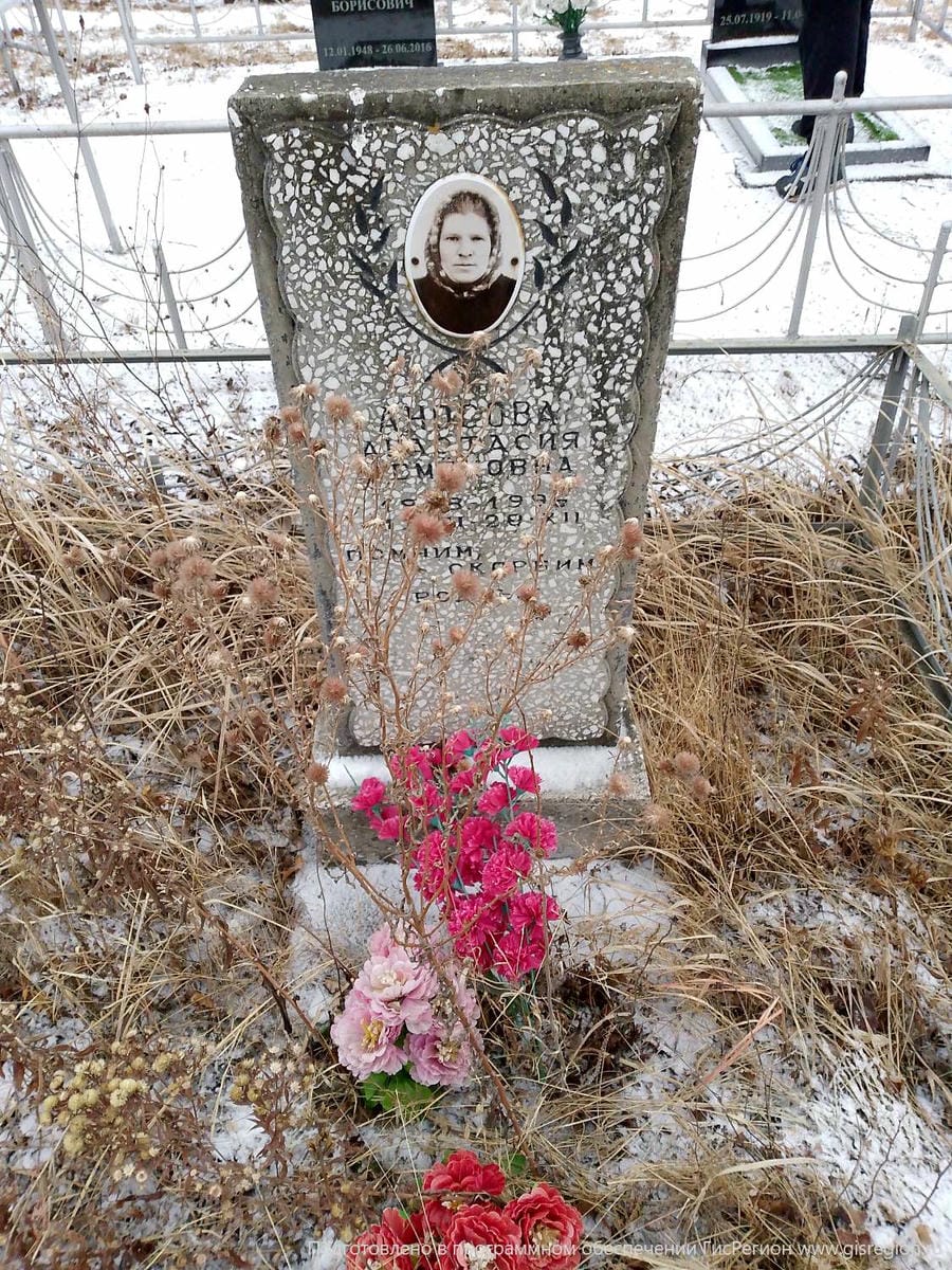 Аносова Анастасия Семёновна