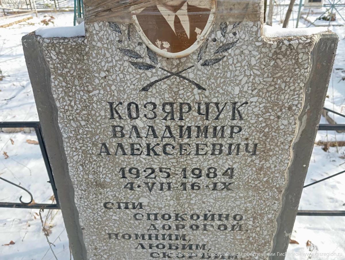 51c9c33e-f4d4-4b61-91c0-50f53ee2c964 Козярчук Владимир Алексеевич