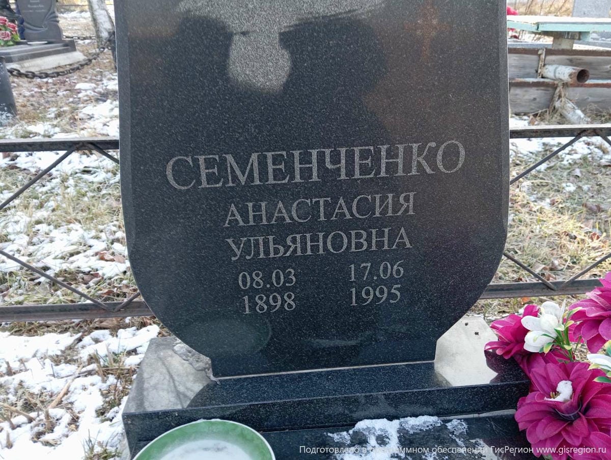 Семенченко Анастасия Ульяновна