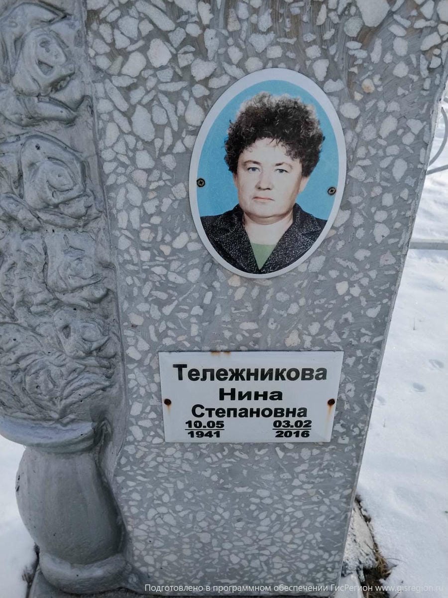 80205b33-0482-4e38-9ca3-2dc5d69955f4 Тележникова Нина Степановна