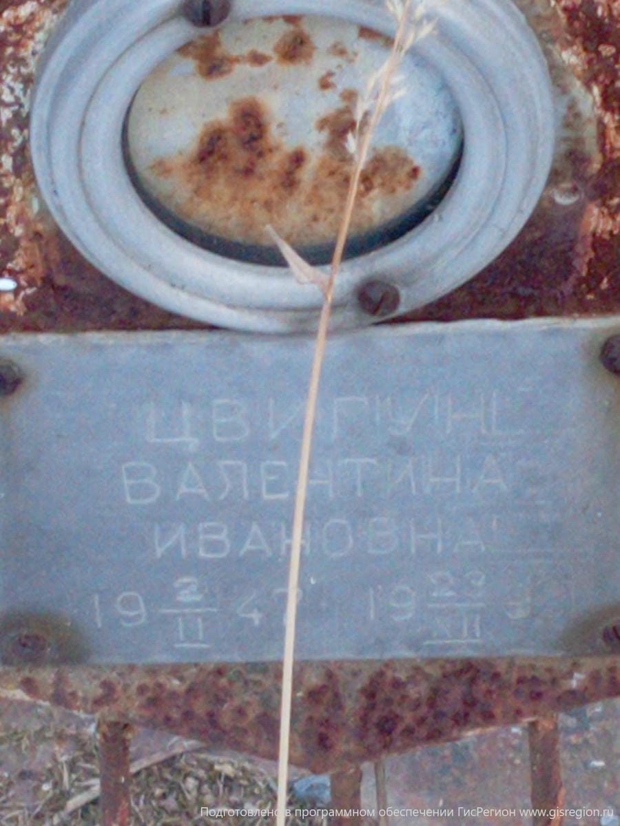 Цвигулина Валентина Ивановна