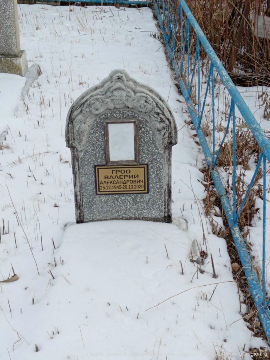 Гроо Валерий Александрович