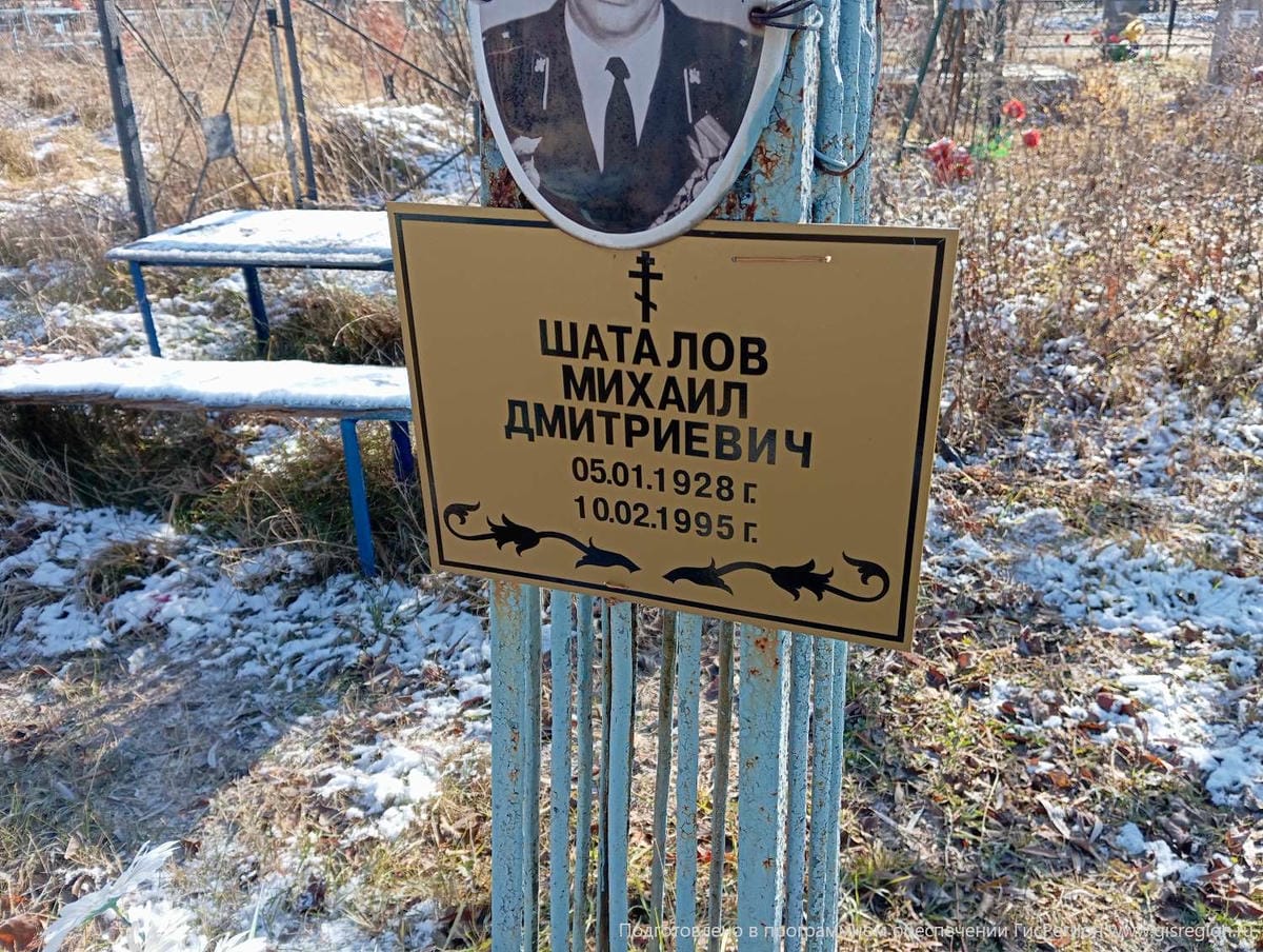 Шаталов Михаил Дмитриевич