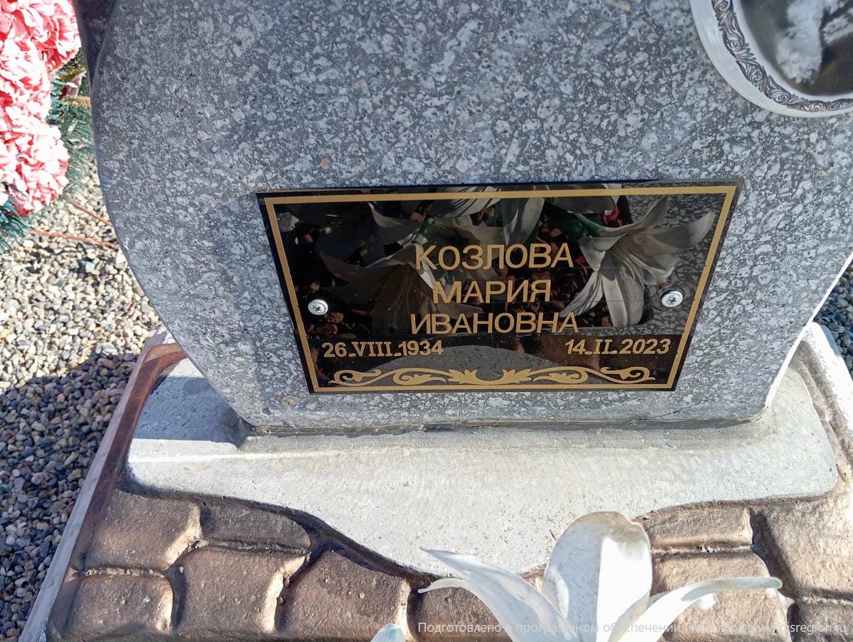 da2e8a31-6076-4382-9978-74b272647202 Козлова Мария Ивановна